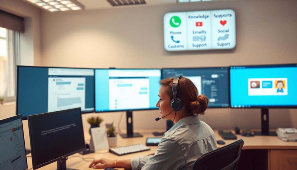 customer support channels