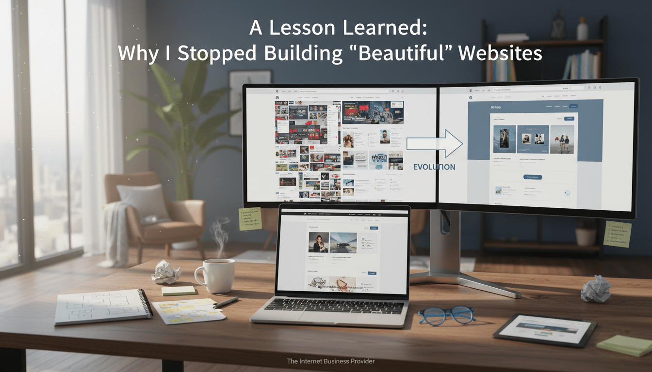 You are currently viewing A Lesson Learned: Why I Stopped Building “Beautiful” Websites