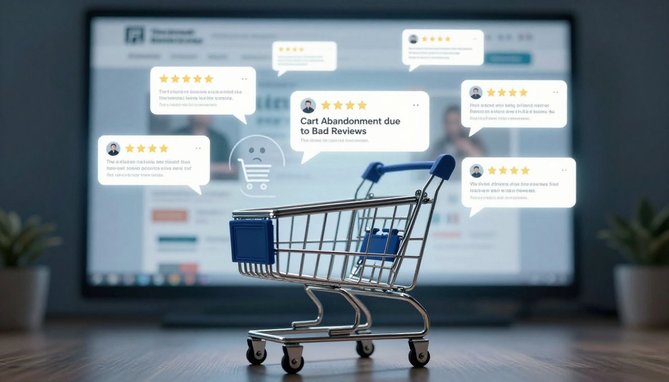 You are currently viewing Stop Letting Revenue Fly Away: How Bad Reviews Trigger Instant Cart Abandonment