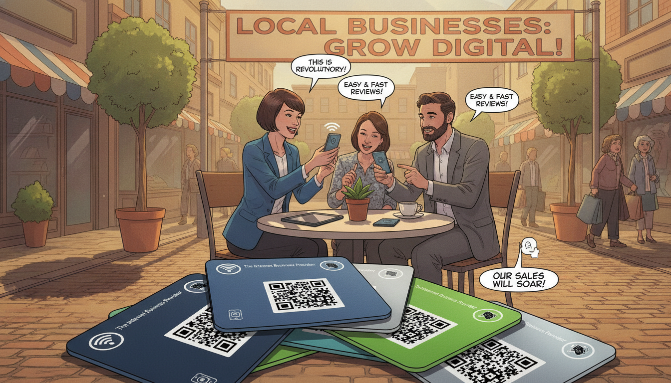 You are currently viewing Don’t Ask, Just Tap: Skyrocket Your Local Business with NFC Review Cards