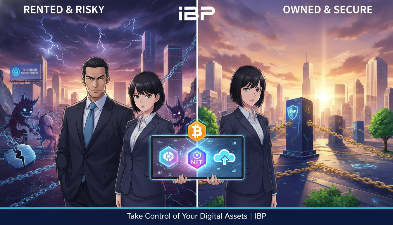 You are currently viewing Rented & Risky vs. Owned & Secure: Take Control of Your Digital Assets | IBP