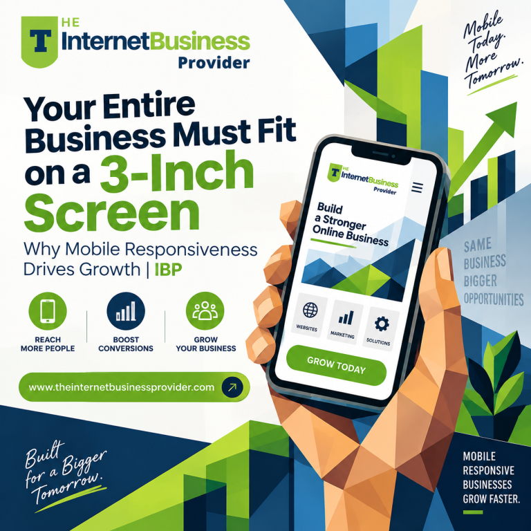 📱 Your Entire Business Must Fit on a 3-Inch Screen!