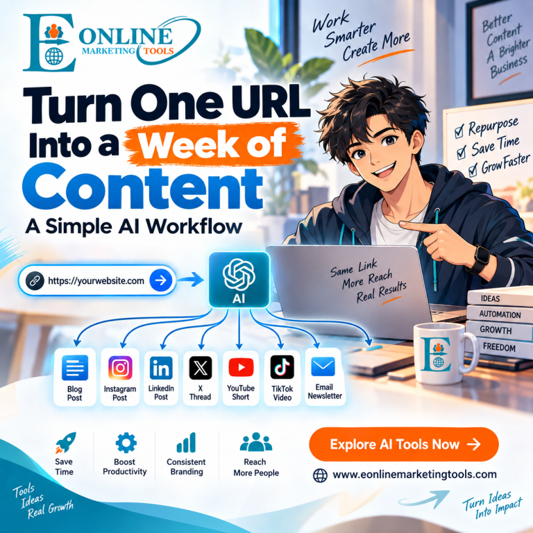 🚀 Turn One URL Into a Week of Content with AI!