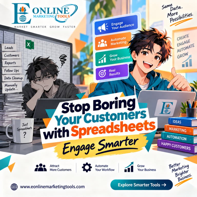 📊 Still relying on boring spreadsheets to connect with your customers?