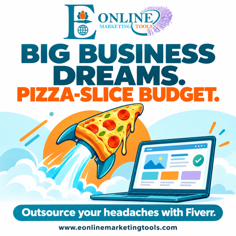 🍕 Big business dreams. Pizza-slice budget.
