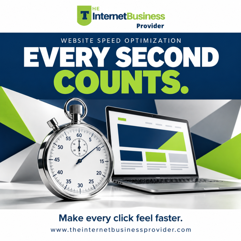 ⏱️ Every second counts—especially when customers are waiting for your website.